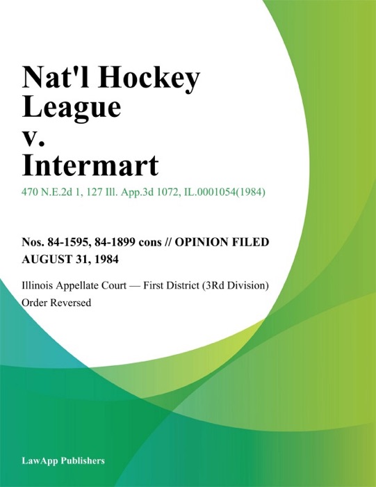 Natl Hockey League v. Intermart