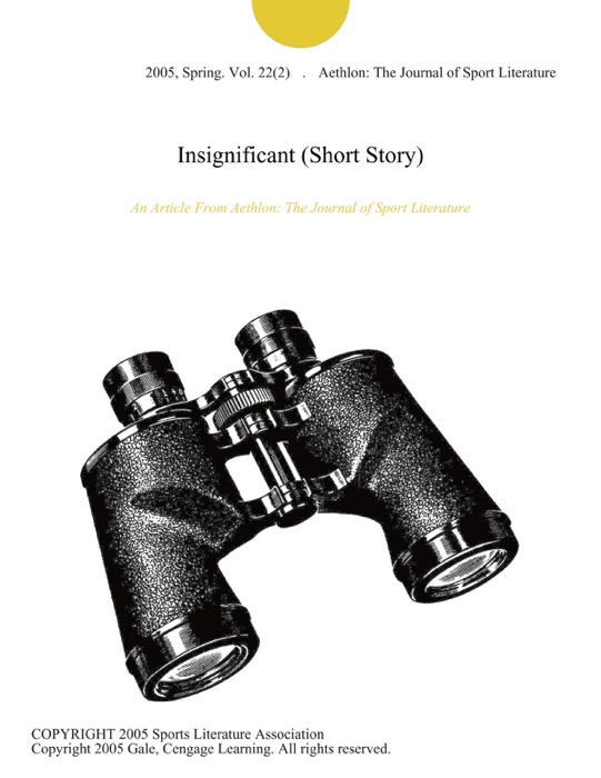 Insignificant (Short Story)