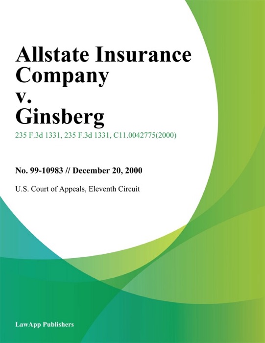 Allstate Insurance Company v. Ginsberg