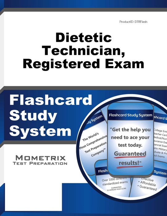 Dietetic Technician, Registered Exam Flashcard Study System
