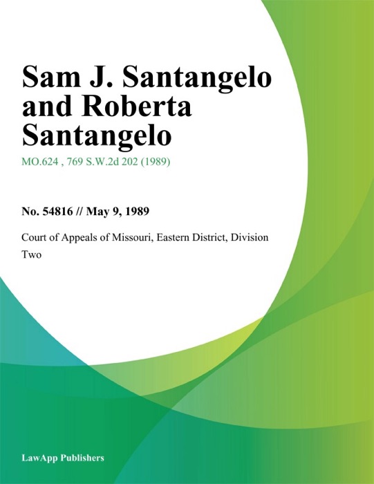 Sam J. Santangelo and Roberta Santangelo