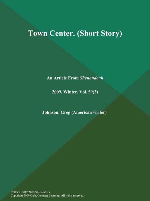 Town Center (Short Story)