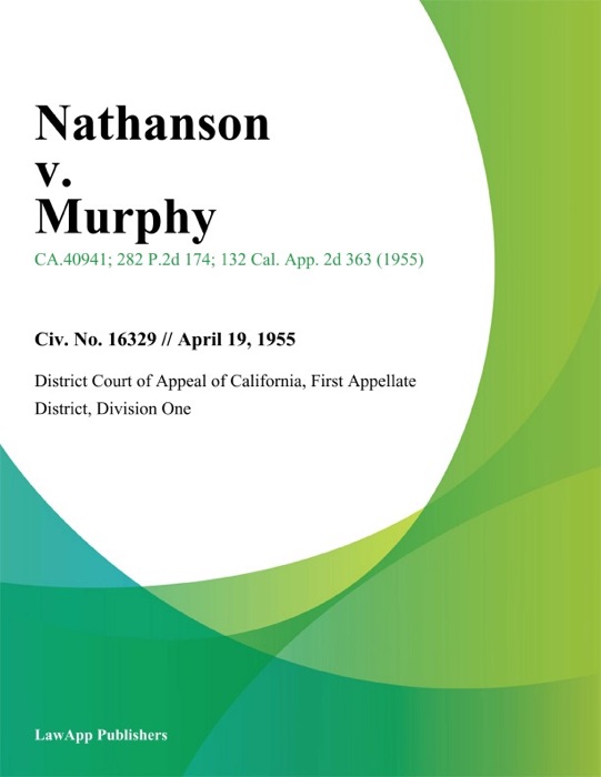 Nathanson V. Murphy