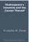 Shakespeare's Insomnia and the Causes Thereof - Franklin H. Head