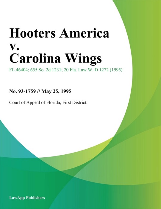 Hooters America v. Carolina Wings