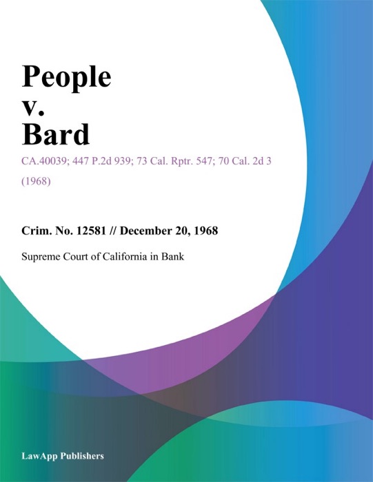 People v. Bard