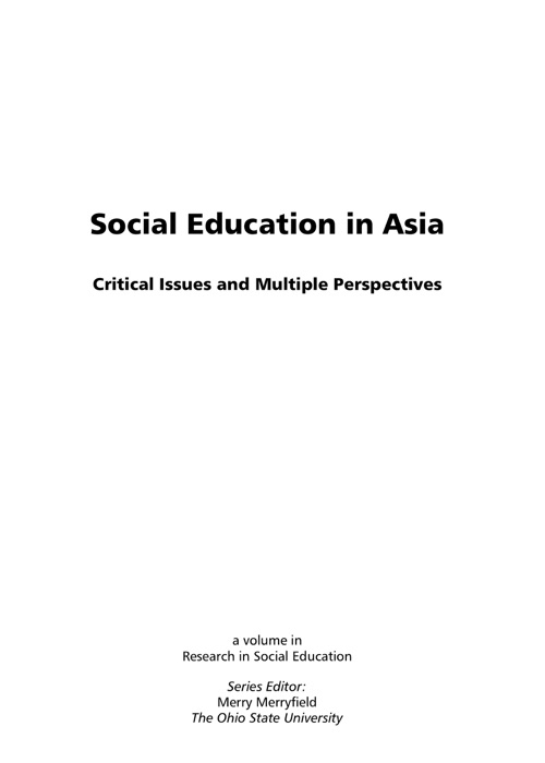 Social Education in Asia