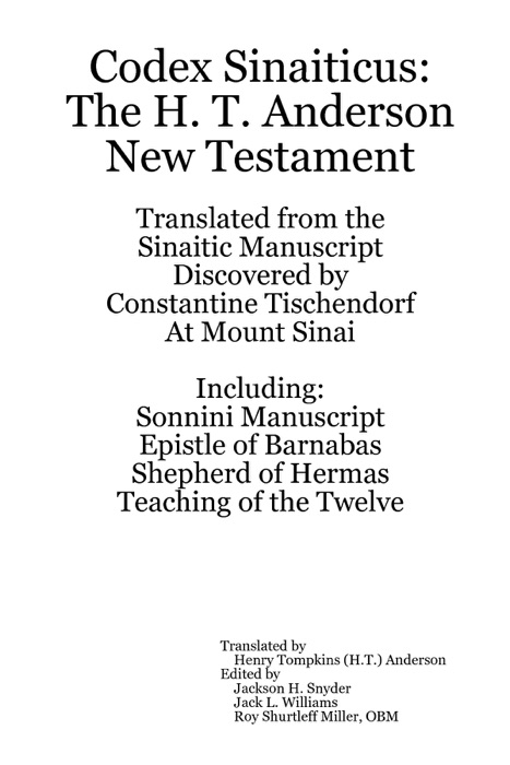 Codex Sinaiticus