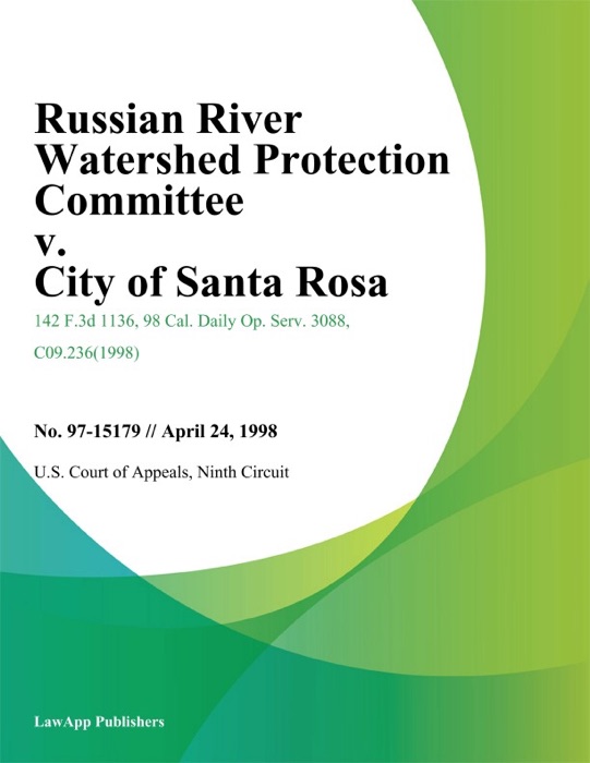 Russian River Watershed Protection Committee v. City of Santa Rosa