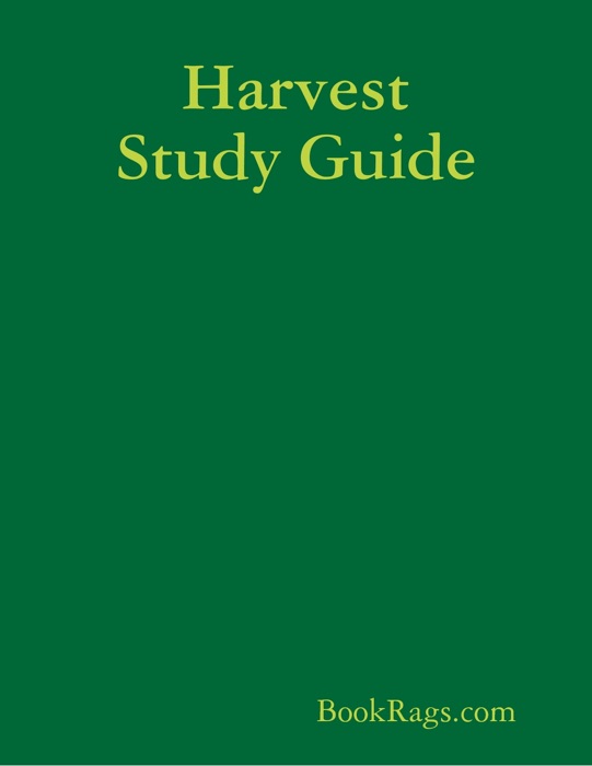 Harvest Study Guide