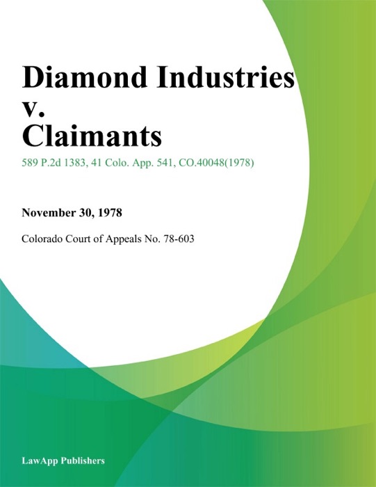 Diamond Industries v. Claimants