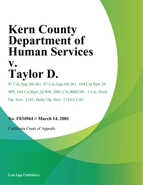 Kern County Department Of Human Services V. Taylor D.