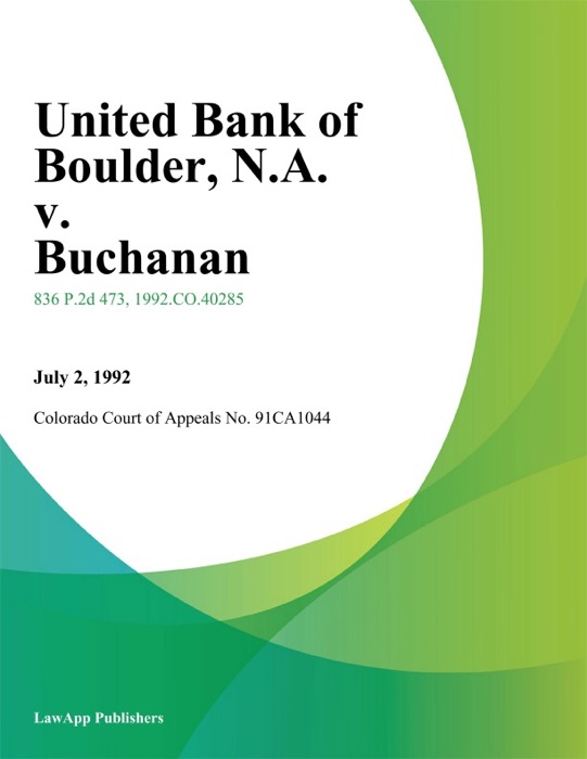 United Bank Of Boulder