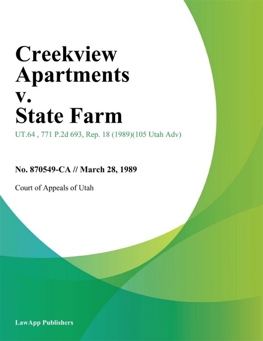 Creekview Apartments v. State Farm