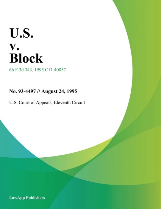 U.S. v. Block