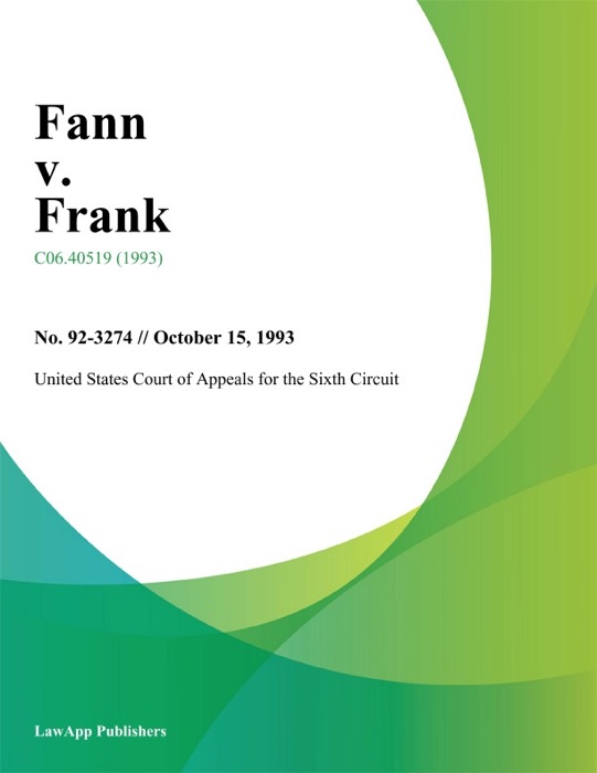 Fann V. Frank