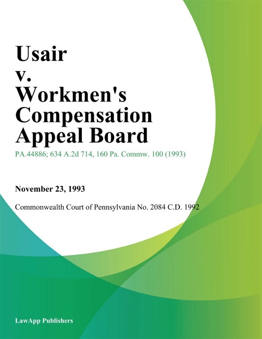 Usair v. Workmens Compensation Appeal Board (Schwarz)