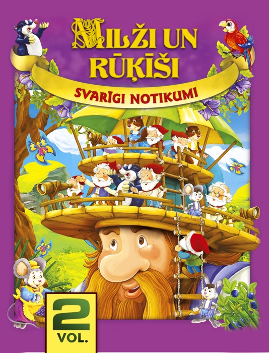 Milži un Rūķīši. Vol.2 (Latvian Edition)