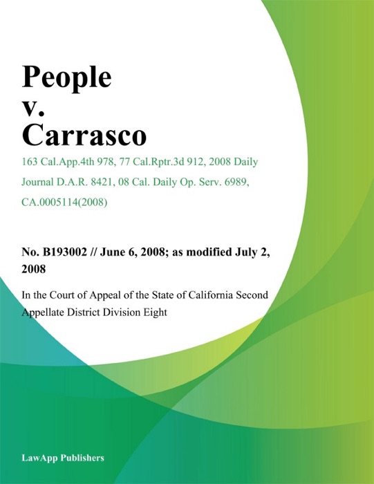 People v. Carrasco
