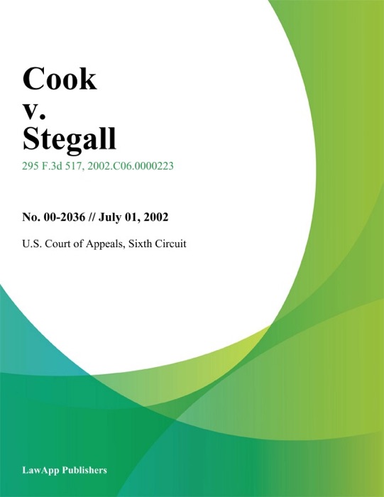 Cook V. Stegall