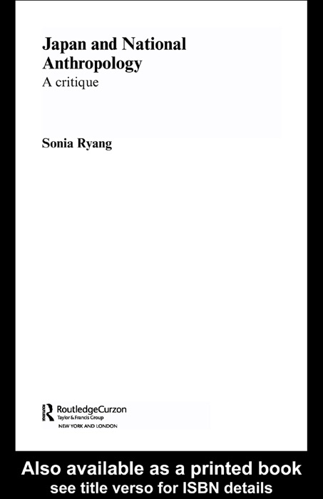 Japan and National Anthropology: A Critique