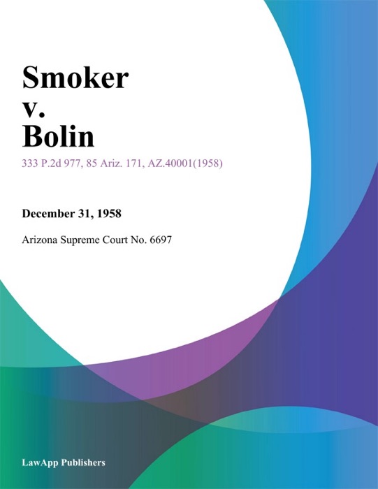 Smoker v. Bolin