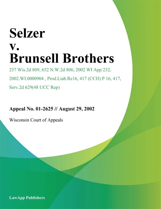 Selzer V. Brunsell Brothers