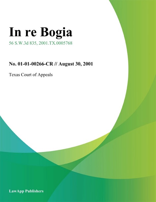 In Re Bogia
