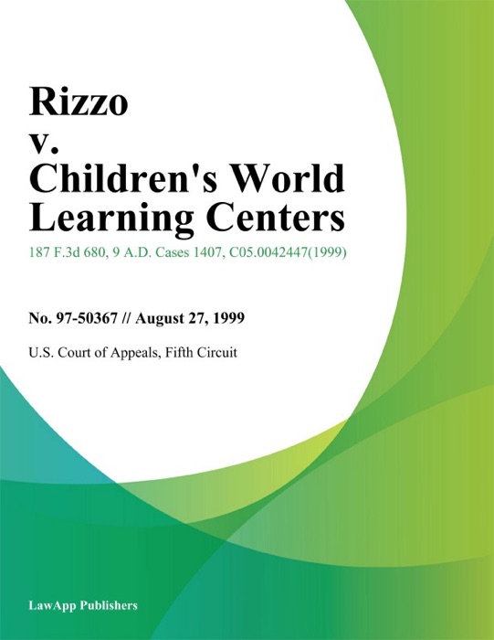 Rizzo v. Children's World Learning Centers