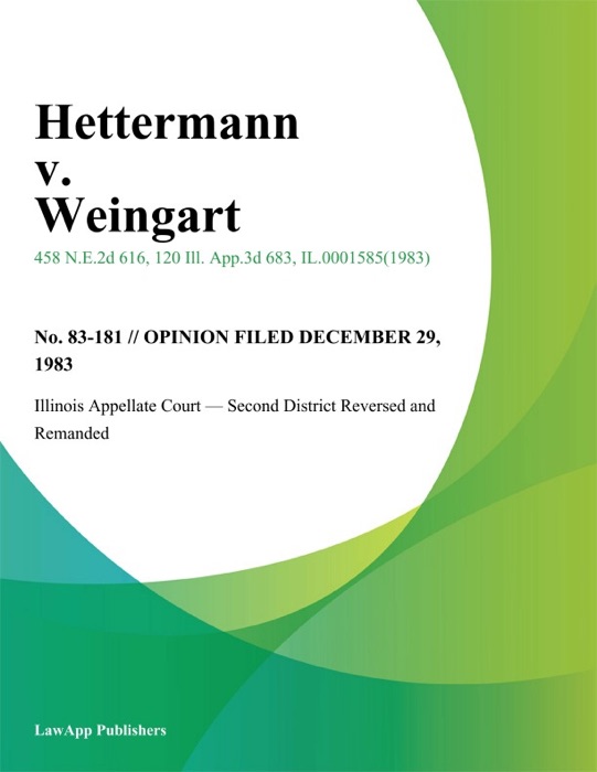 Hettermann v. Weingart