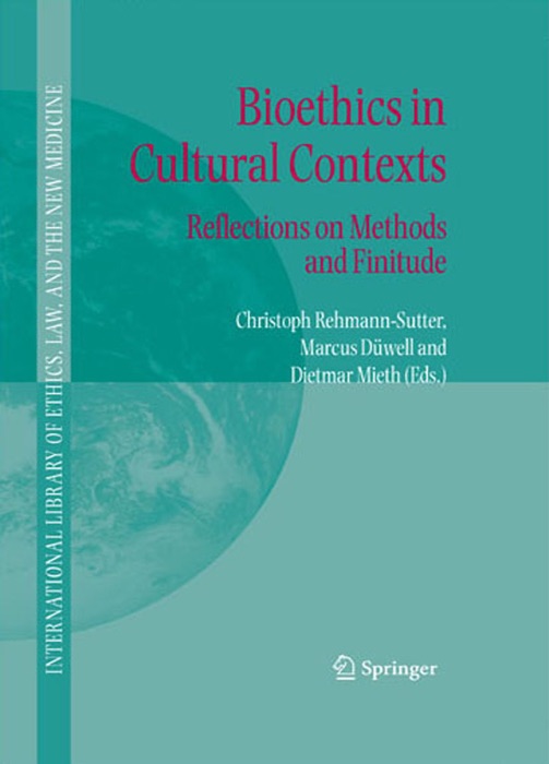 Bioethics in Cultural Contexts