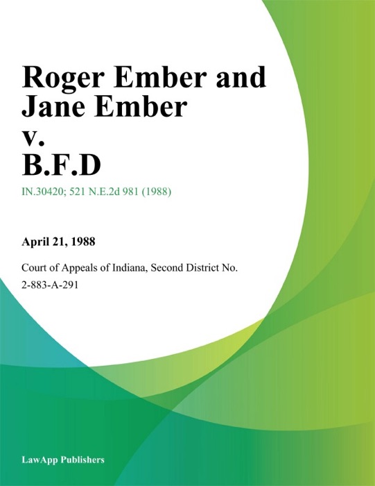 Roger Ember and Jane Ember v. B.F.D