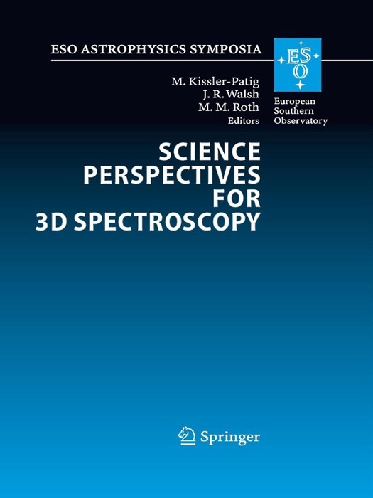 Science Perspectives for 3D Spectroscopy