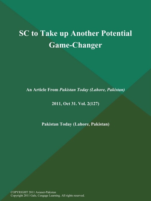 SC to Take up Another Potential Game-Changer