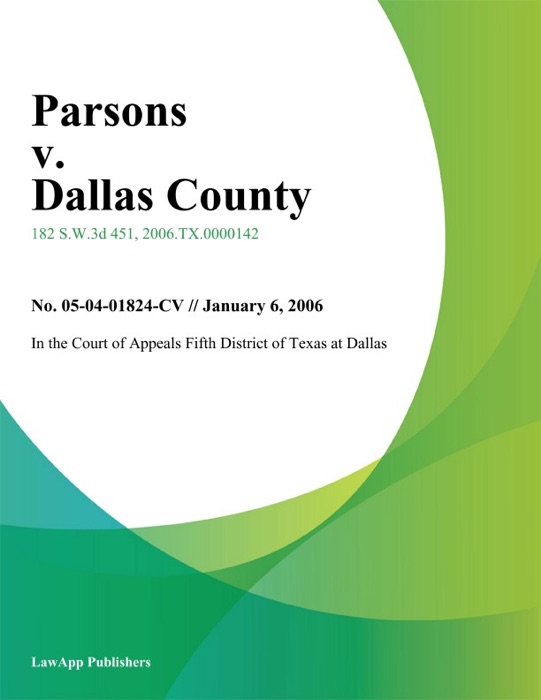 Parsons v. Dallas County