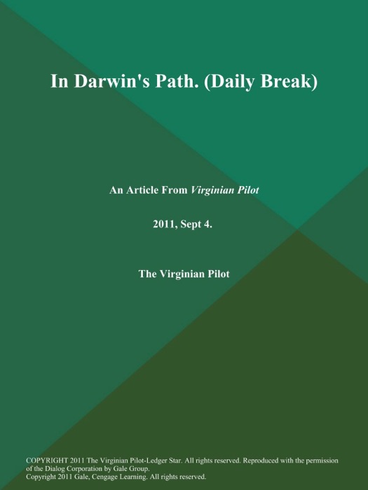 In Darwin's Path (Daily Break)