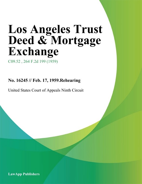 Los Angeles Trust Deed & Mortgage Exchange