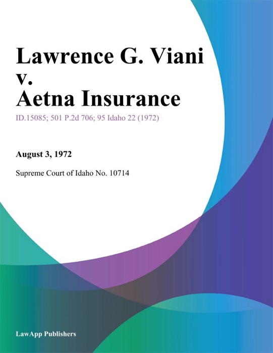 Lawrence G. Viani v. Aetna Insurance