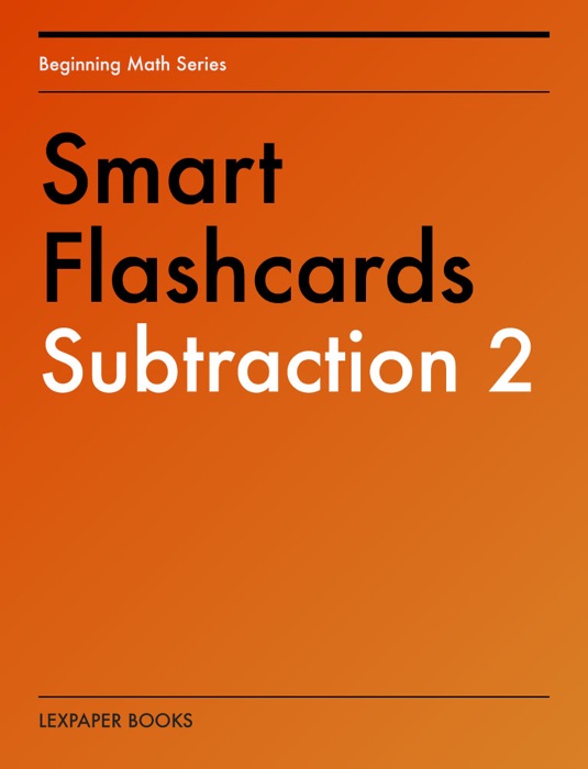 Smart Flashcards: Subtraction 2