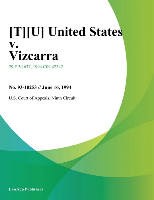 United States v. Vizcarra