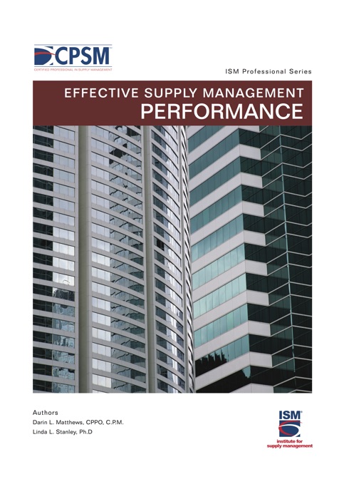 Effective Supply Management Performance