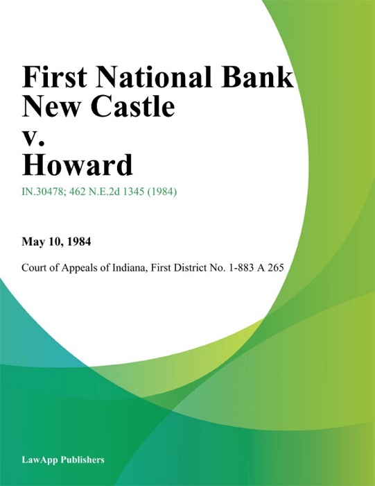 First National Bank New Castle v. Howard