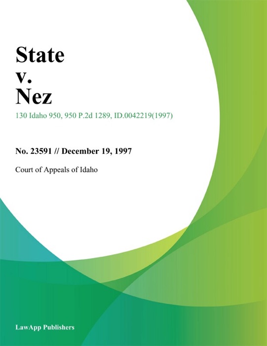 State V. Nez