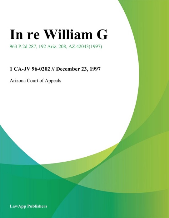 In Re William G.