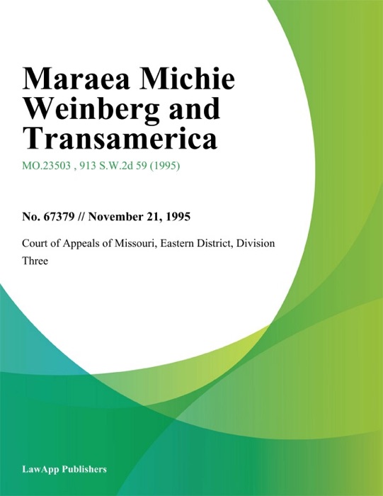 Maraea Michie Weinberg and Transamerica