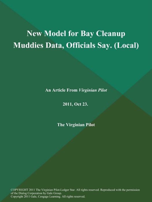 New Model for Bay Cleanup Muddies Data, Officials Say (Local)