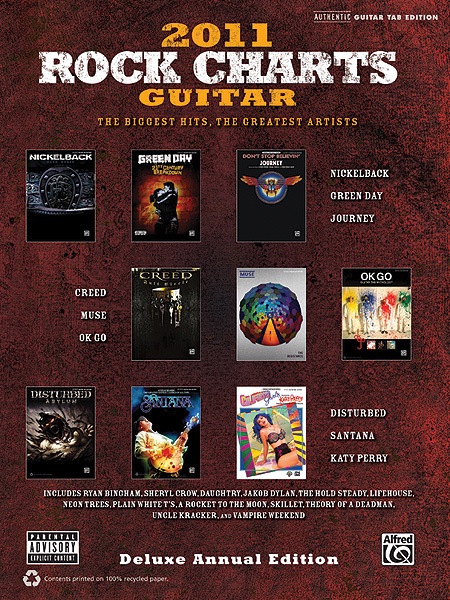 Rock Charts Guitar 2011: Deluxe Annual Edition