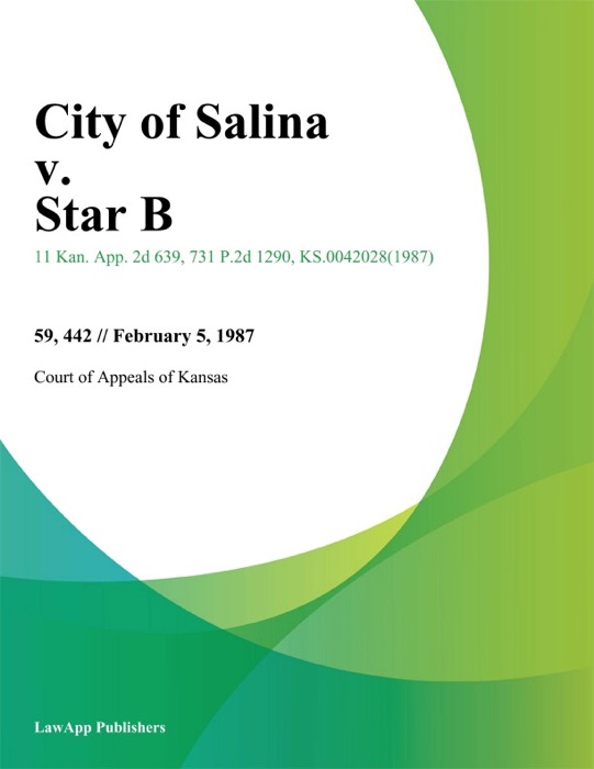 City of Salina v. Star B
