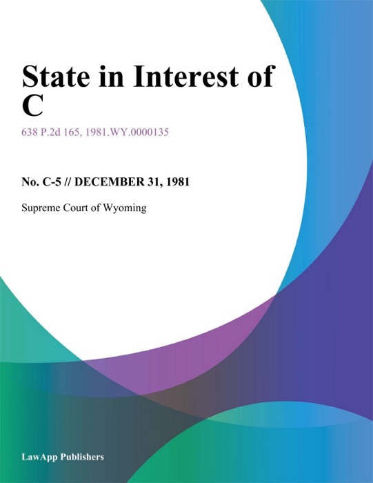 State In Interest of C