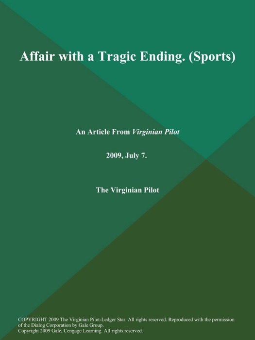 Affair with a Tragic Ending (Sports)